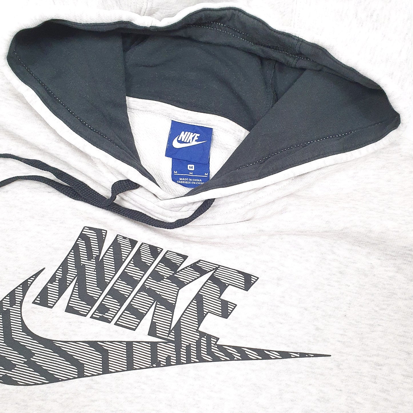 Mens Grey Nike  Hoodie Jumper