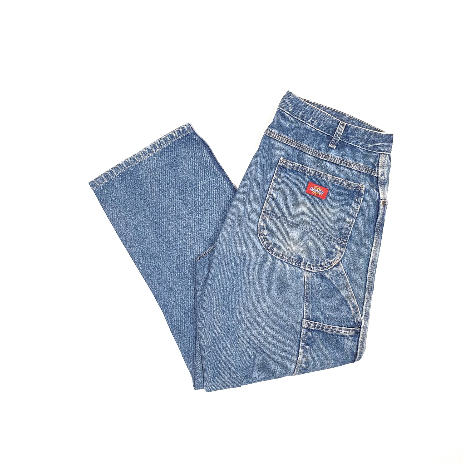 Dickies Casual Loose Fit Carpenter Jeans W36 L29 Blue