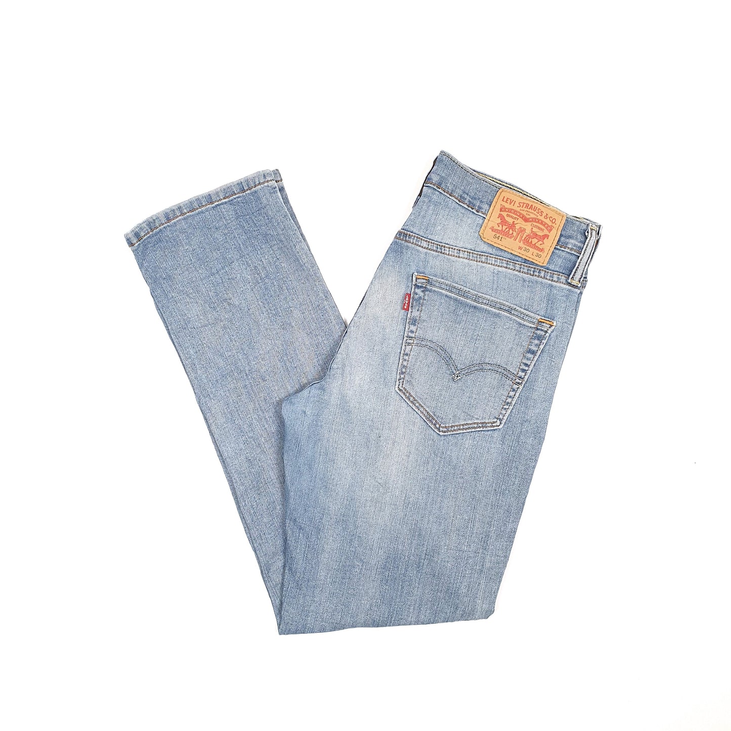 Levis 541 Tapered Fit Jeans W30 L29 Blue