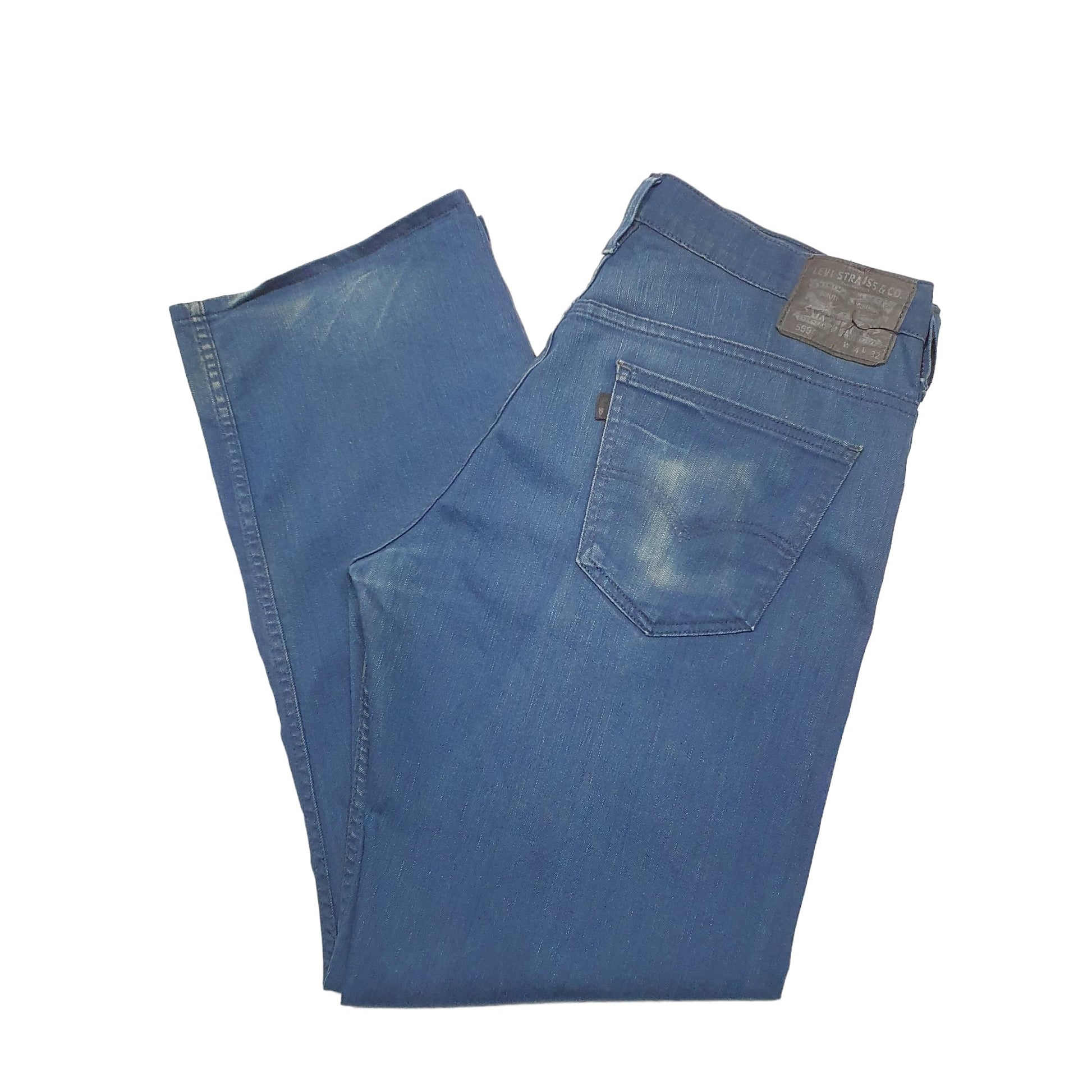 Mens Blue Levis Flex fit 569 JeansW36 L32