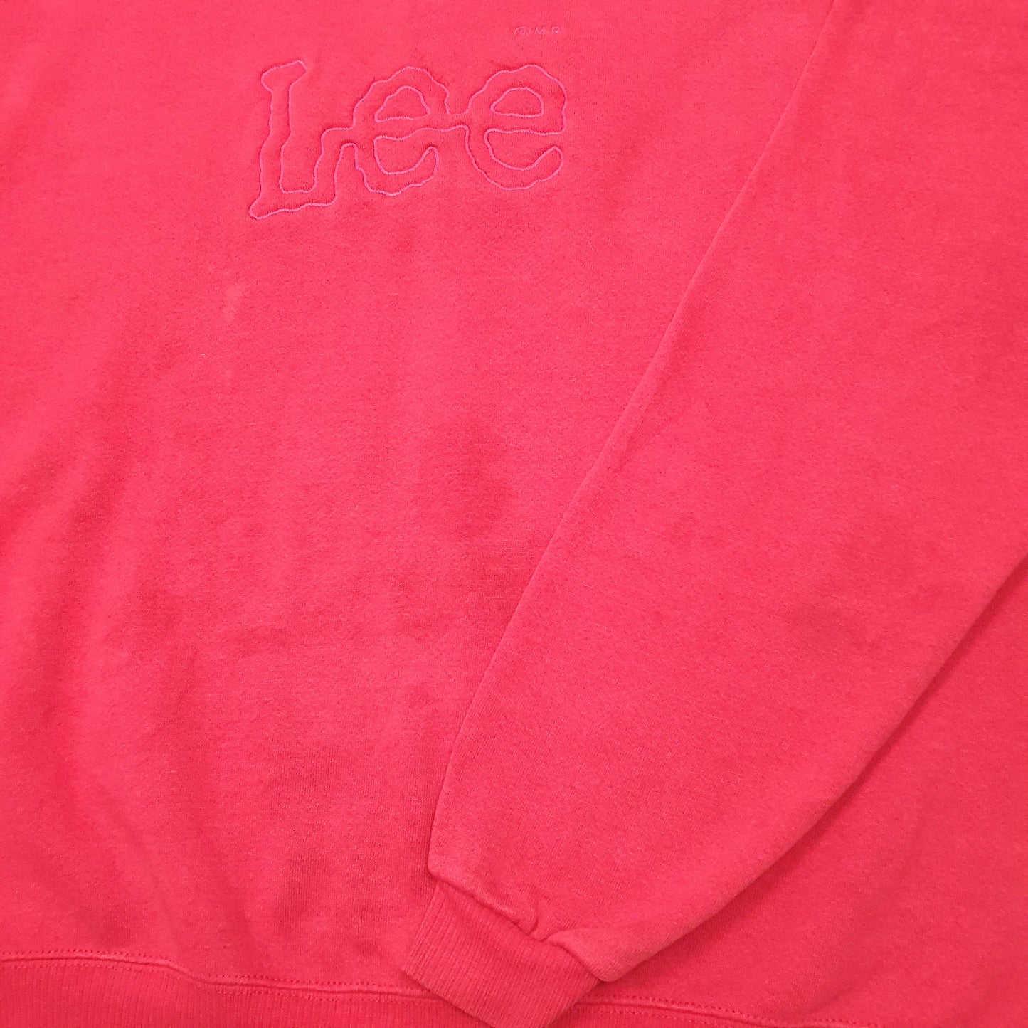 Mens Red Lee  Crewneck Jumper