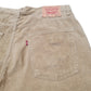 Mens Beige Levis 582 Corduroy Trousers