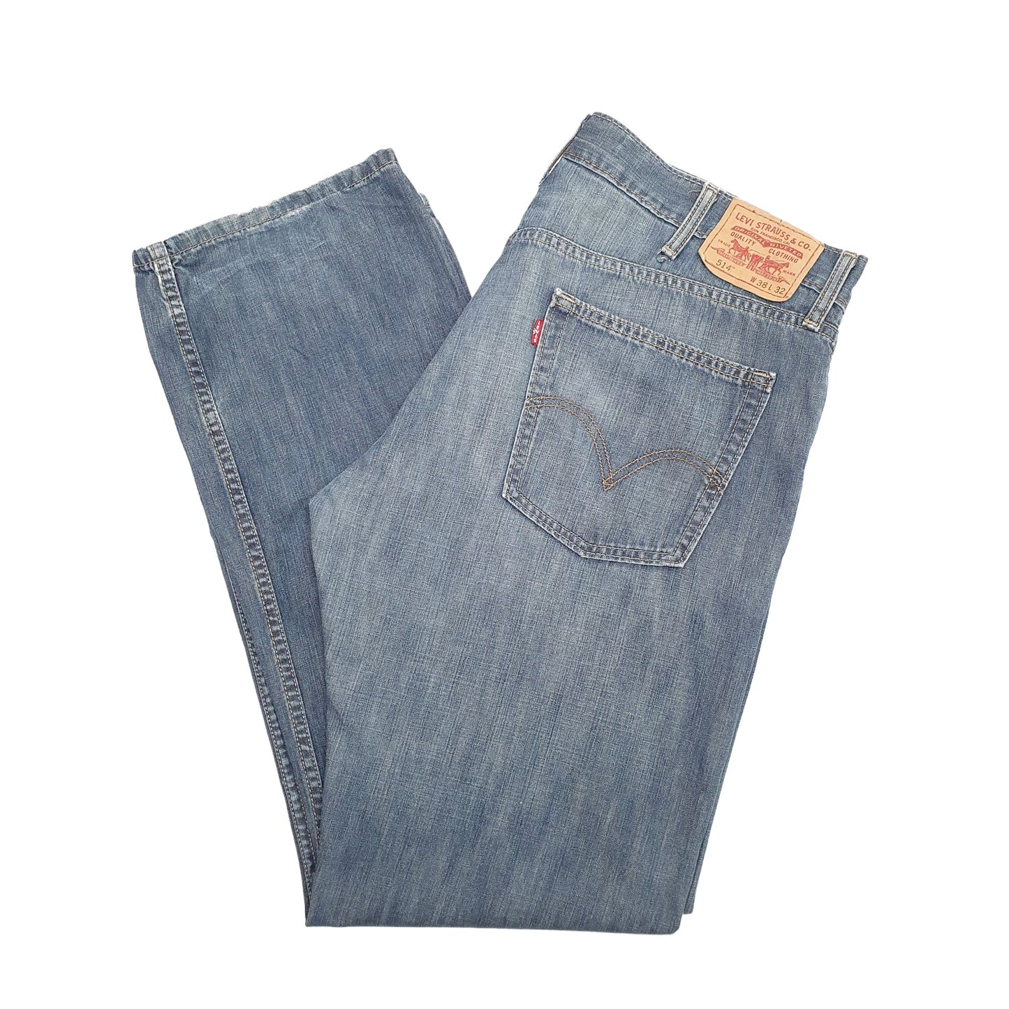 Mens Blue Levis  514 JeansW38 L32