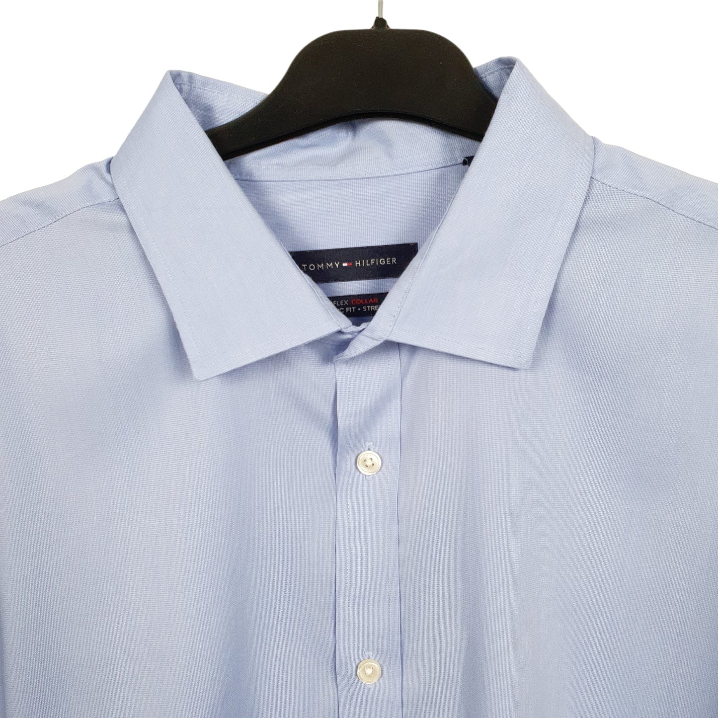 Mens Blue Tommy Hilfiger  Long Sleeve Shirt