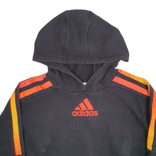Mens Black Adidas  Hoodie Jumper