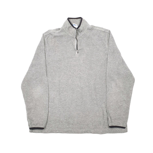 Starter Quarter Zip Fleece L Grey