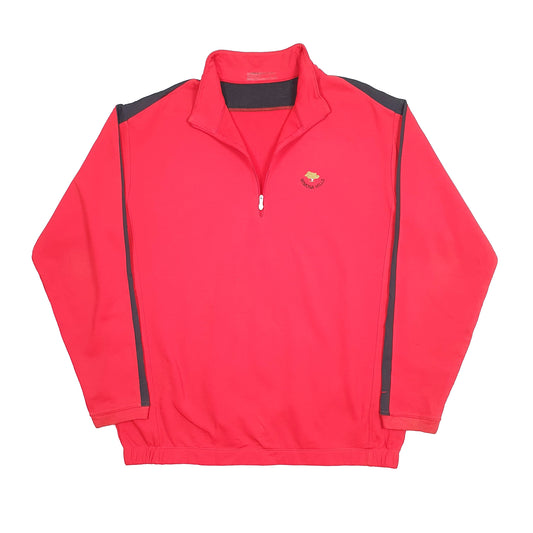 Nike Golf Quarter Zip L Red