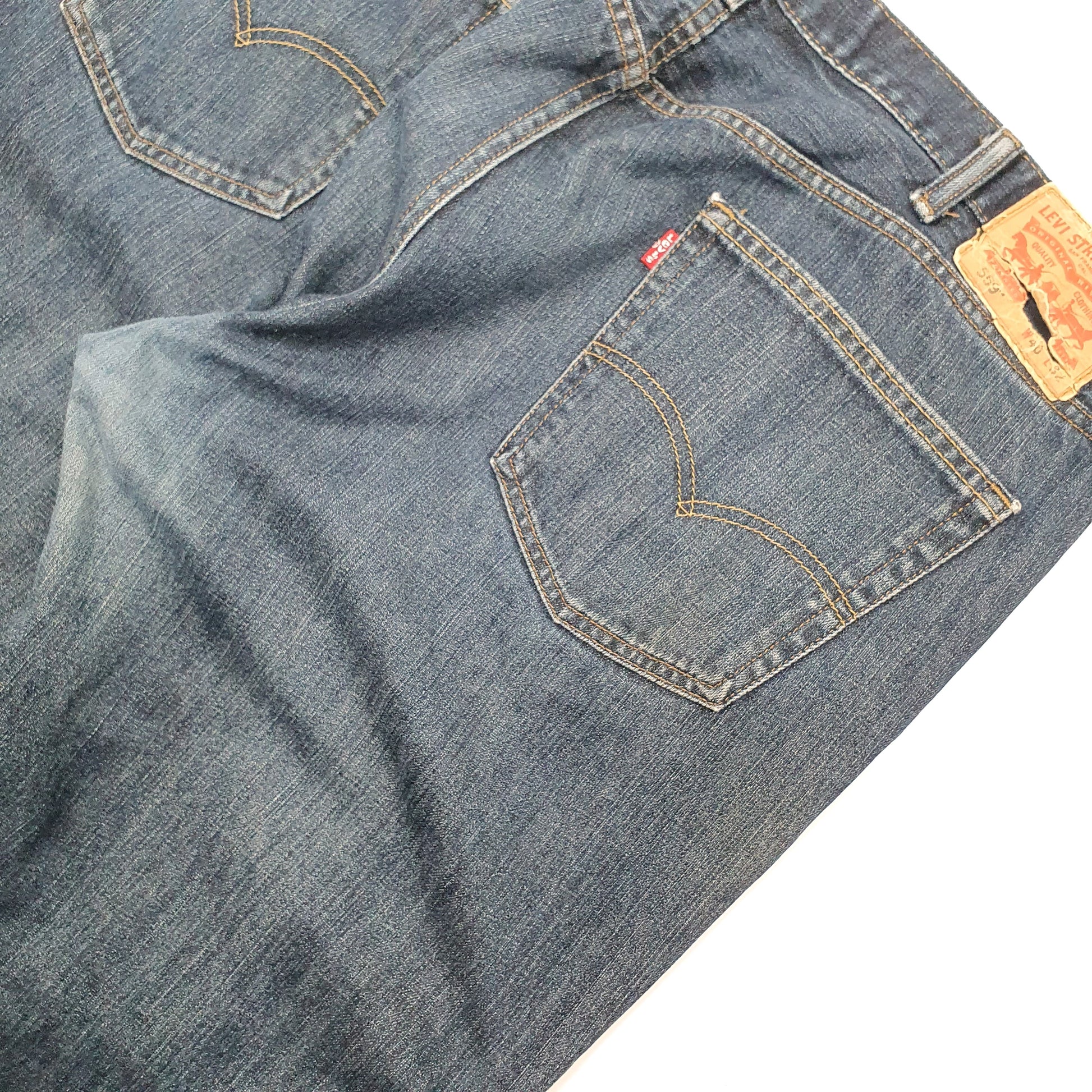Levis 559 Relaxed Fit Jeans W40 L32 Blue