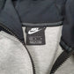 Mens Grey Nike Hoodie Full Zip Jumper
