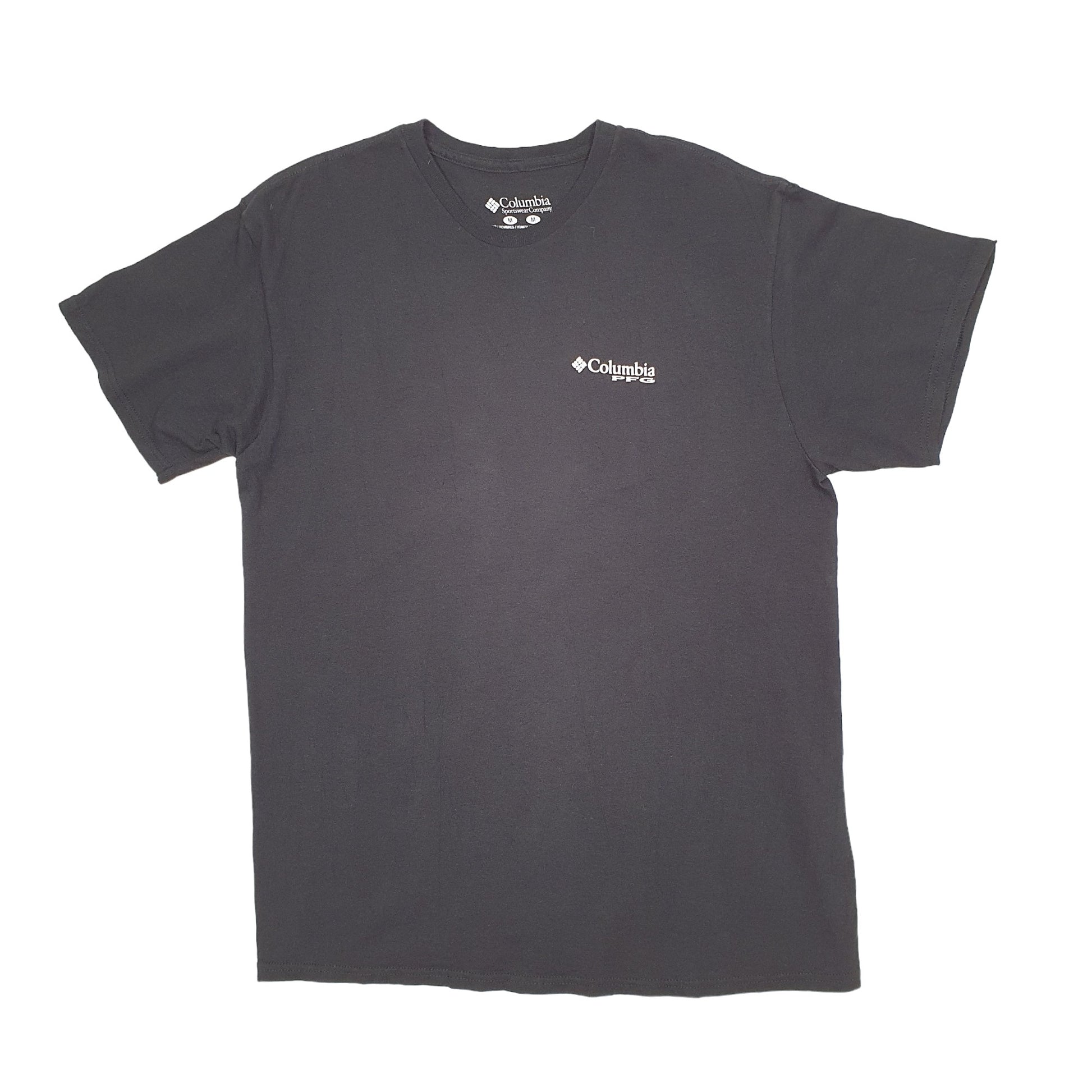 Mens Black Columbia Sportswear  Short Sleeve T Shirt