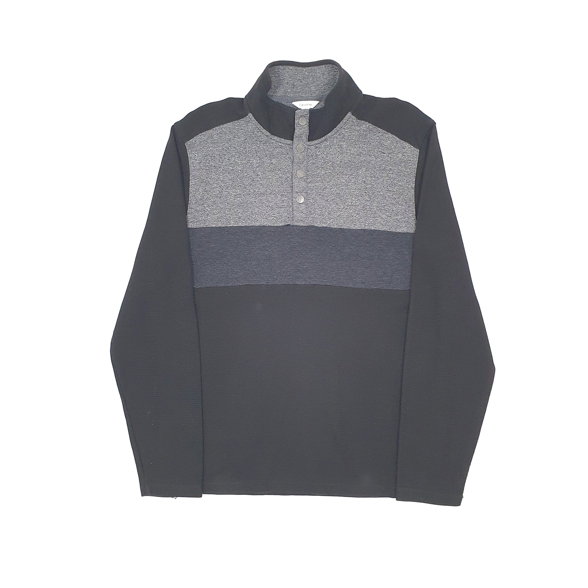 Calvin Klein Quarter Zip Fleece M Black