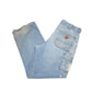 Carhartt Casual Loose Fit Carpenter Jeans W34 L30 Blue