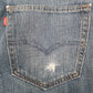 Levis 527 Bootcut Fit Jeans W32 L31 Blue