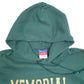 Mens Green Champion Memorial Track USA College Hoodie Jumper