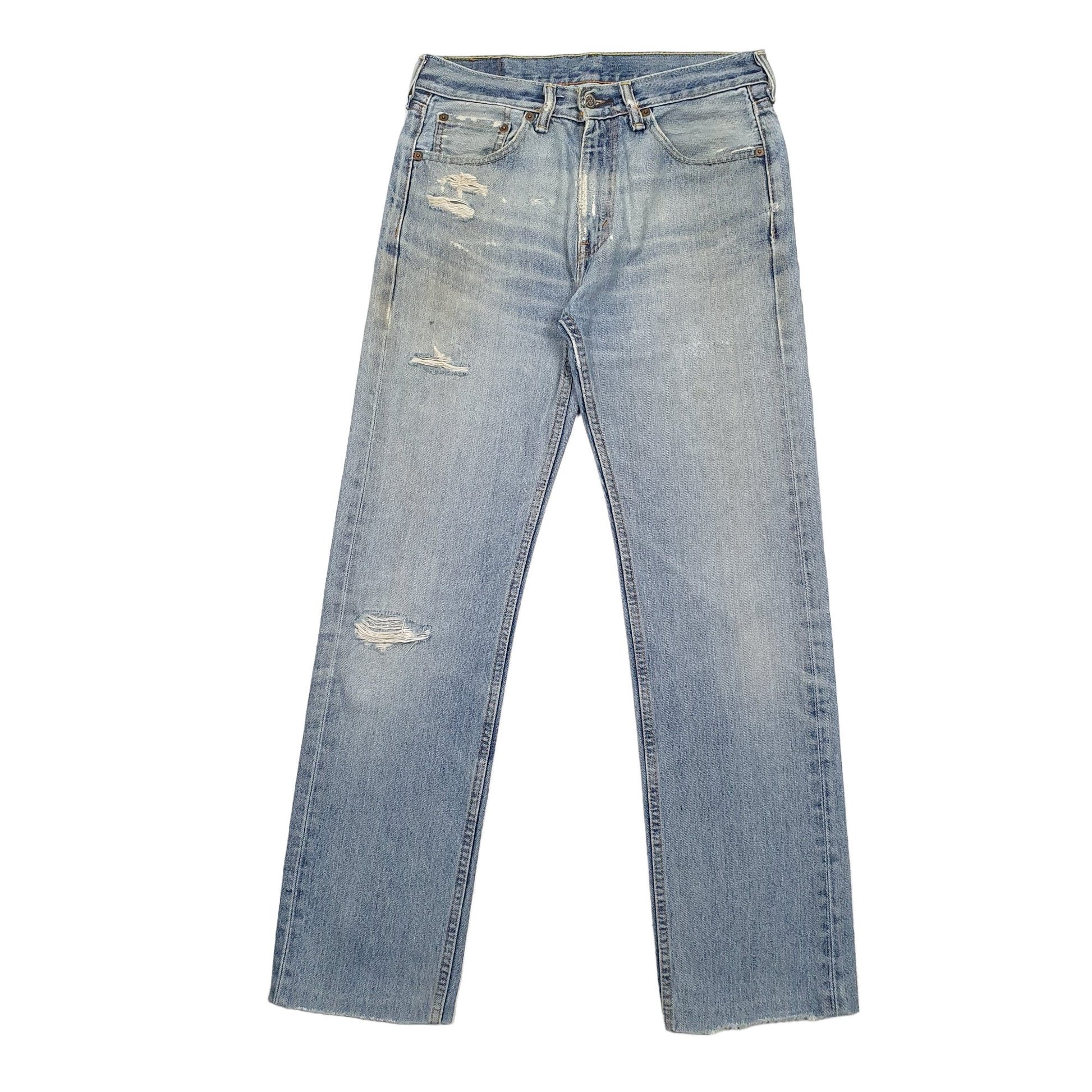 Levis 505 Regular Fit Jeans W30 L32 Blue