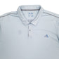 Adidas Golf Short Sleeve Polyester Polo Shirt Blue