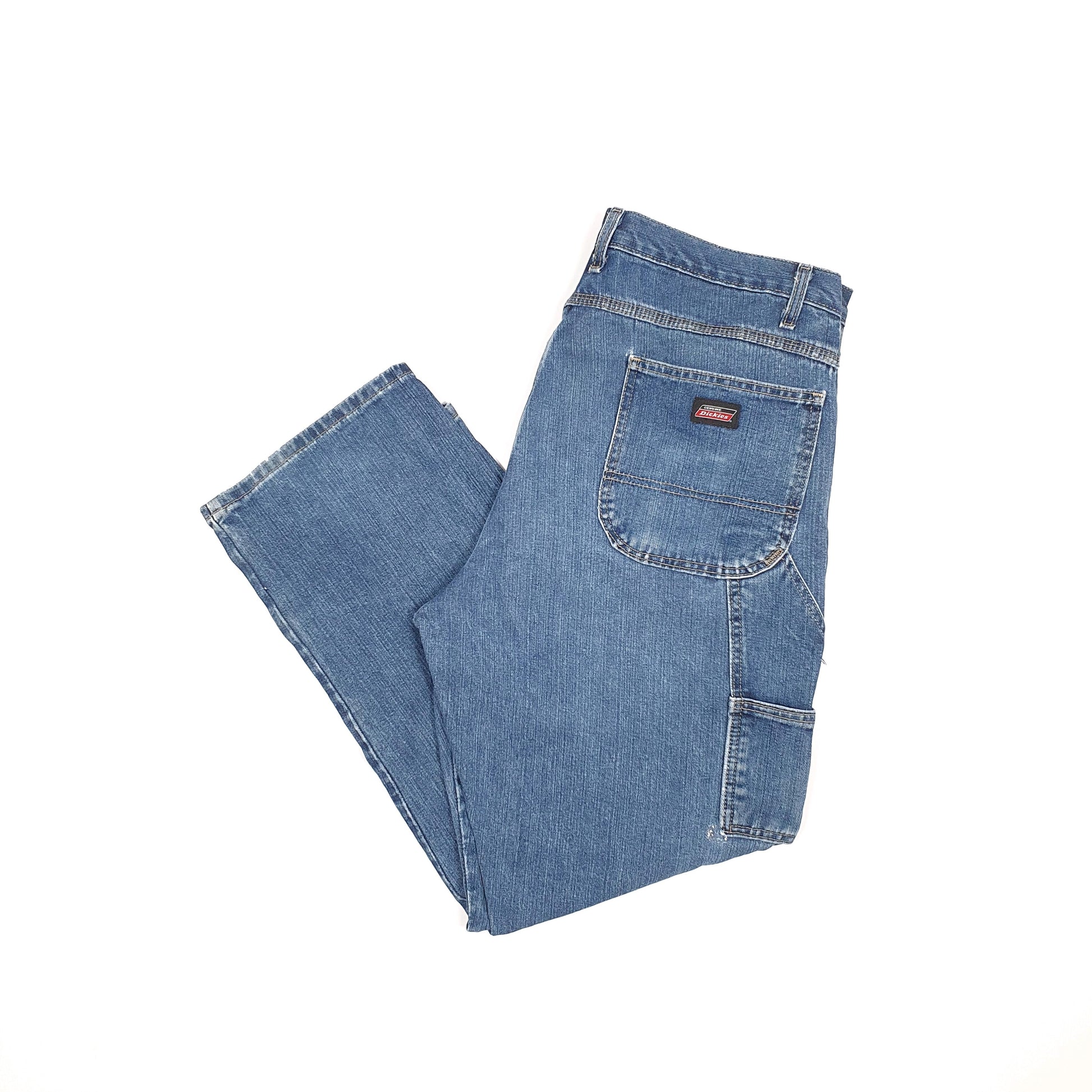 Dickies Casual Loose Fit Carpenter Jeans W38 L30 Blue