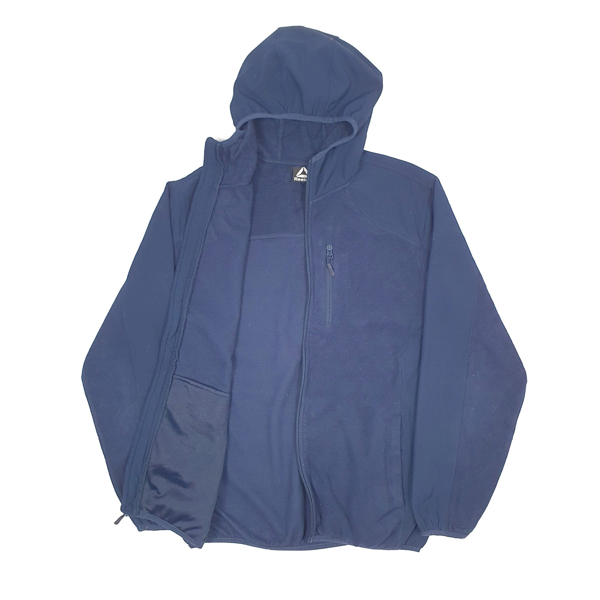 Reebok Full Zip Fleece L Navy