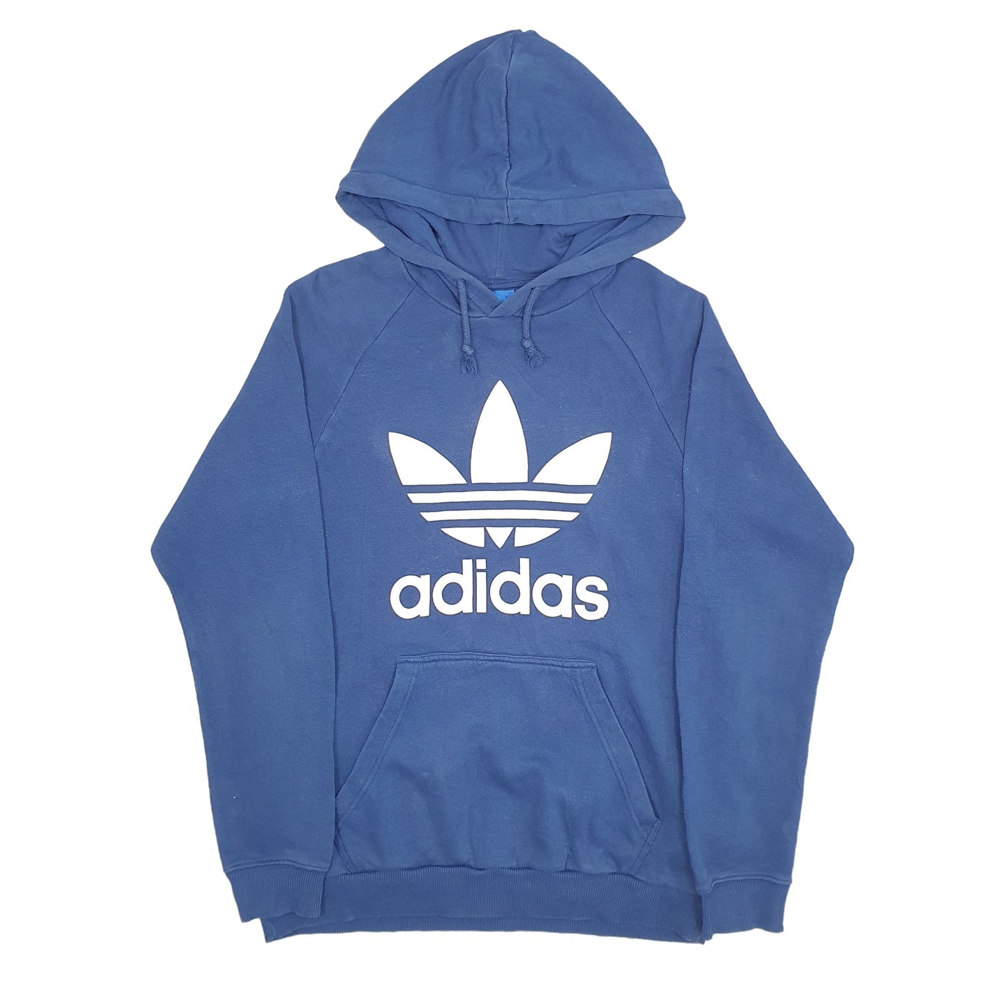 Mens Blue Adidas  Hoodie Jumper