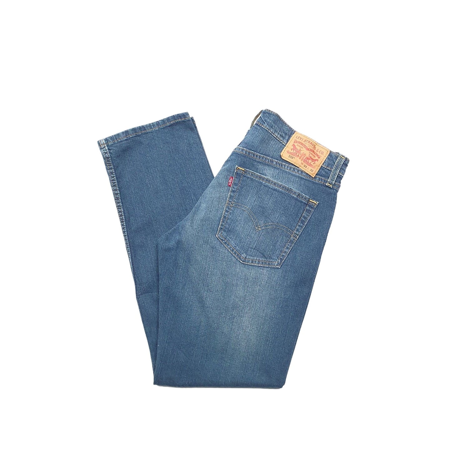 Levis 559 Relaxed Fit Jeans W33 L32 Blue