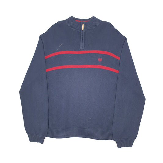 Chaps Quarter Zip XXL Navy