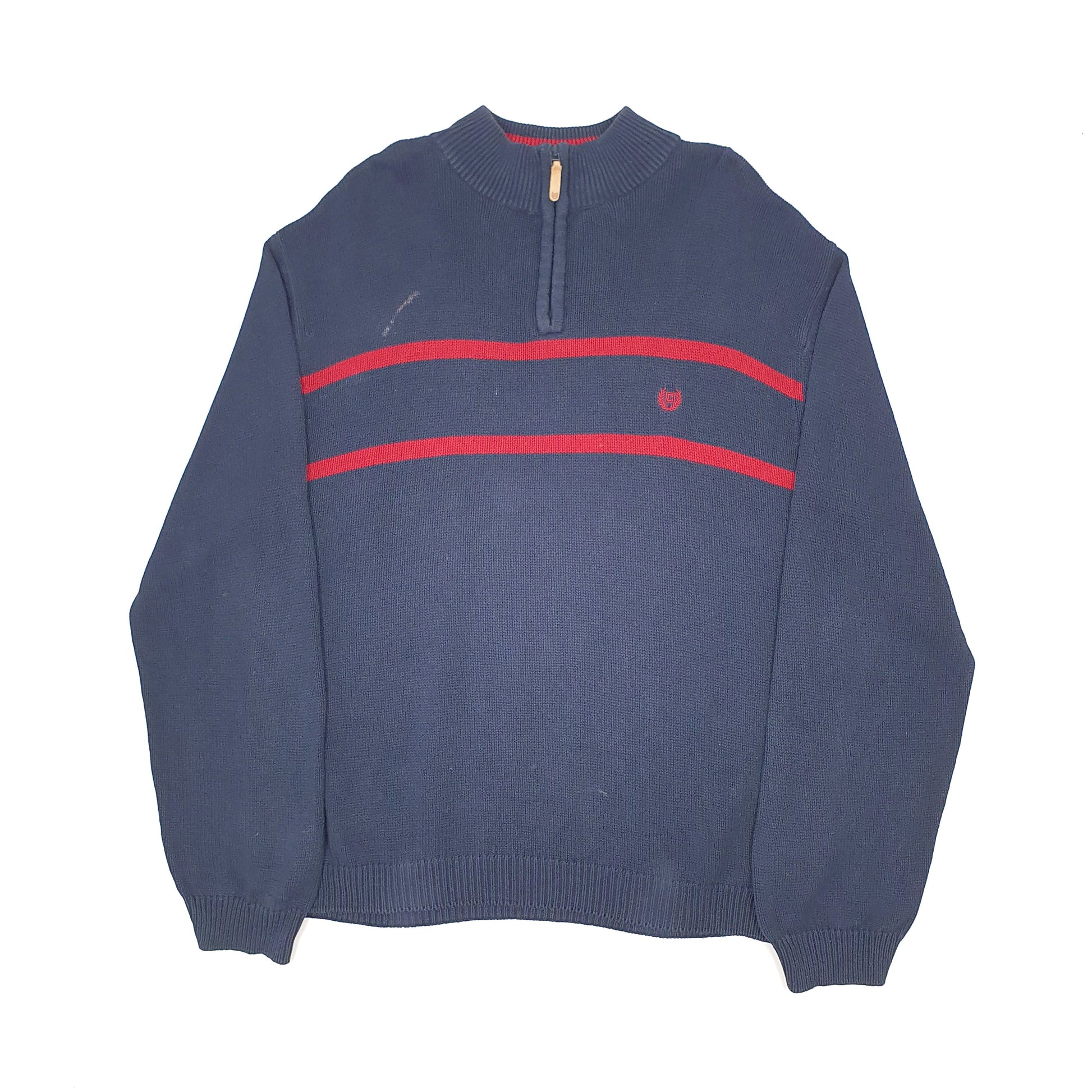 Chaps Quarter Zip XXL Navy