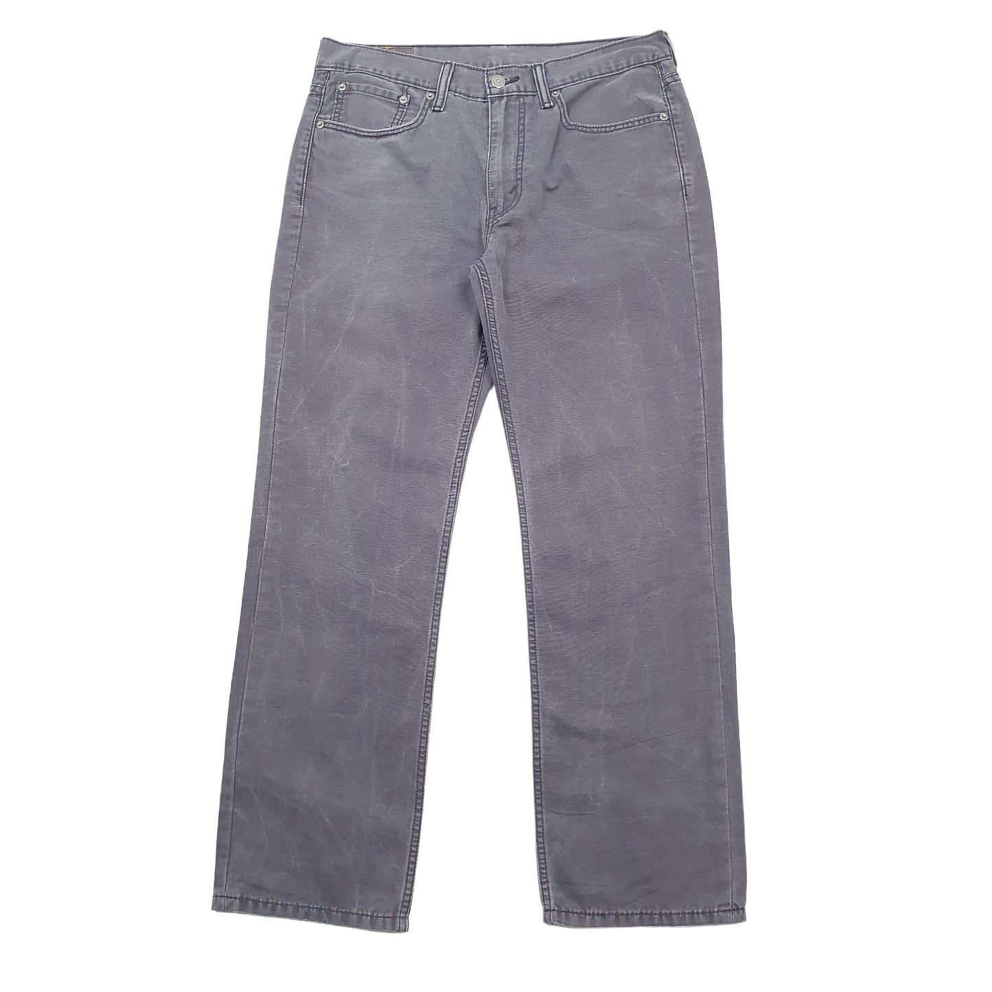 Levis 514 Straight Fit Jeans W32 L29 Grey