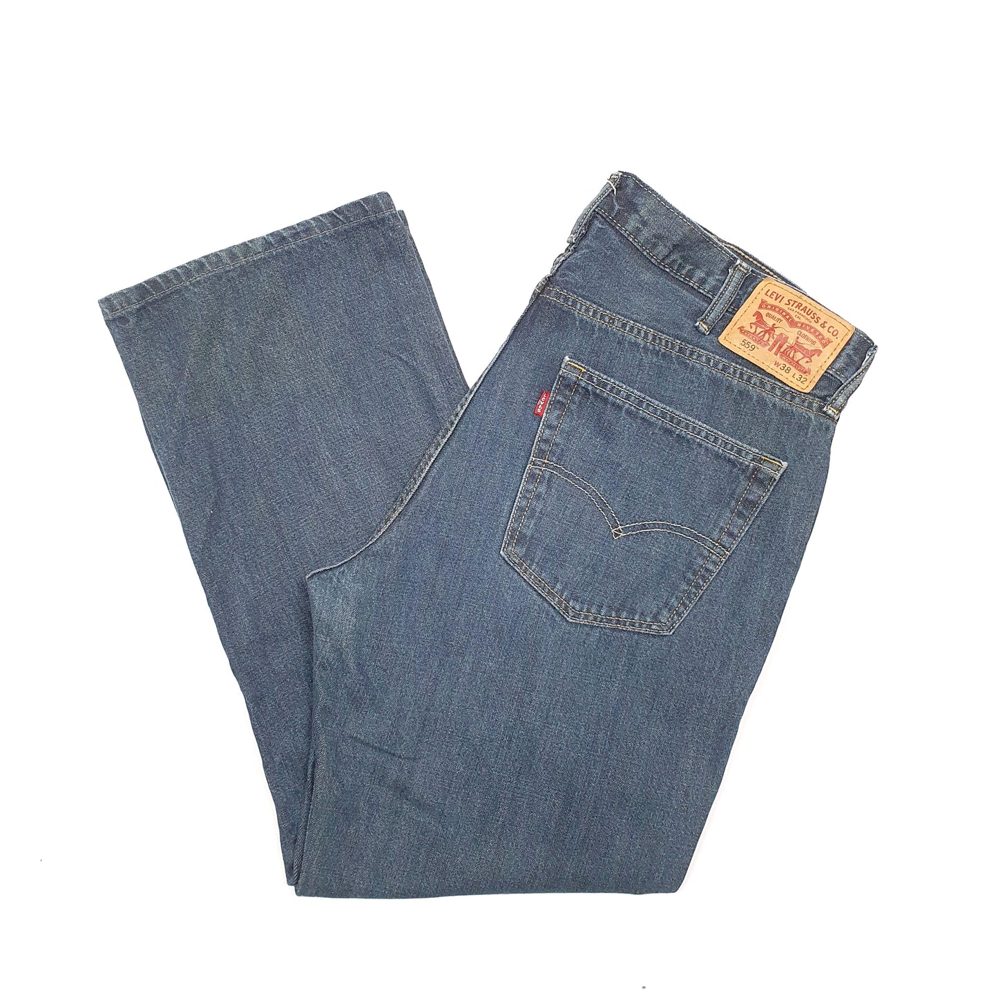 Levis 559 Relaxed Fit Jeans W38 L29 Blue