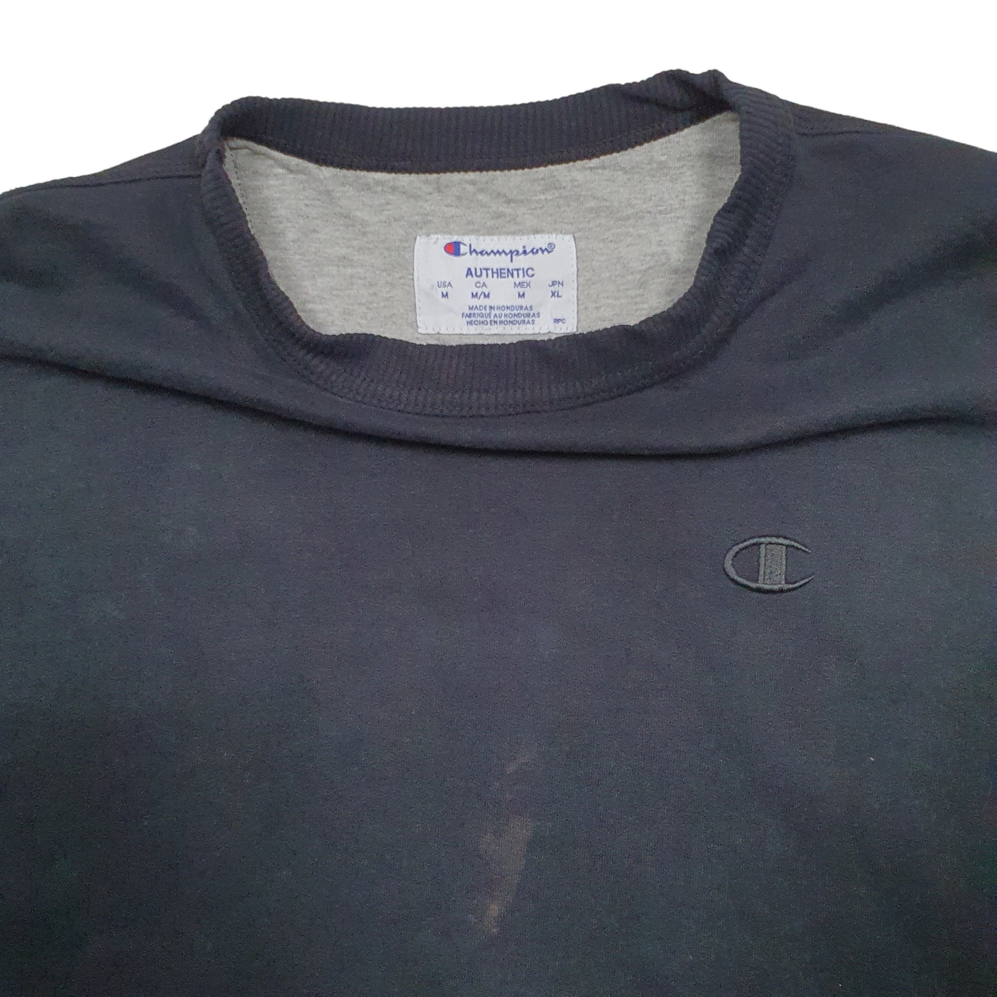 Mens Burgundy Champion  Crewneck Jumper