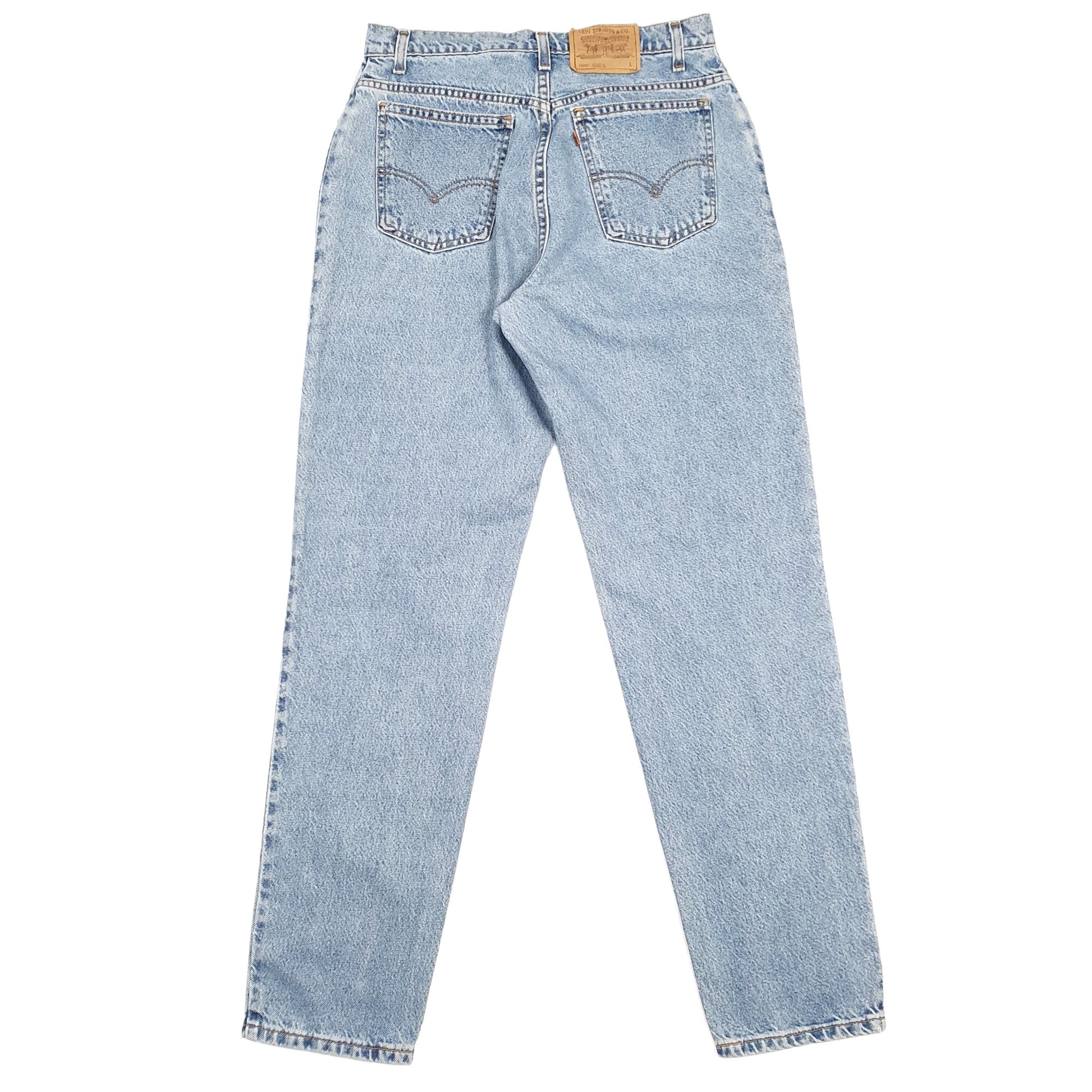 Levis Orange Tab Regular Fit Relaxed Tapered Vintage Jeans UK14 Blue