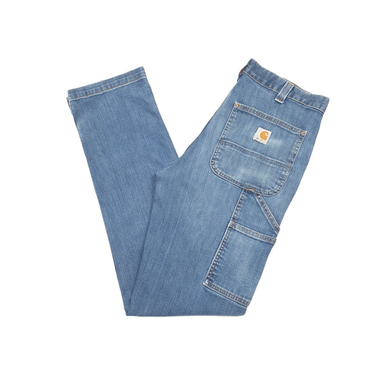 Carhartt Casual Regular Fit Relaxed Jeans W32 L32 Blue