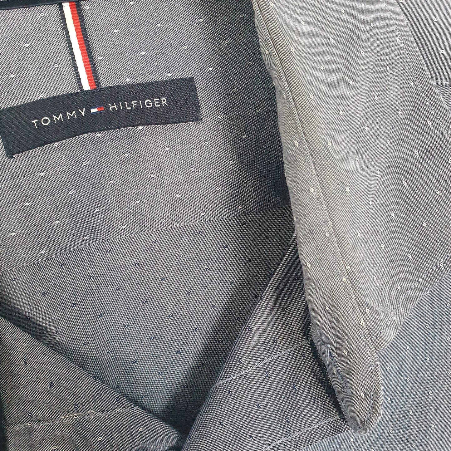 Tommy Hilfiger Long Sleeve Regular Fit Shirt Grey