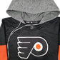 Mens Black Adidas NHL Philadelphia Flyers Hockey USA Hoodie Jumper