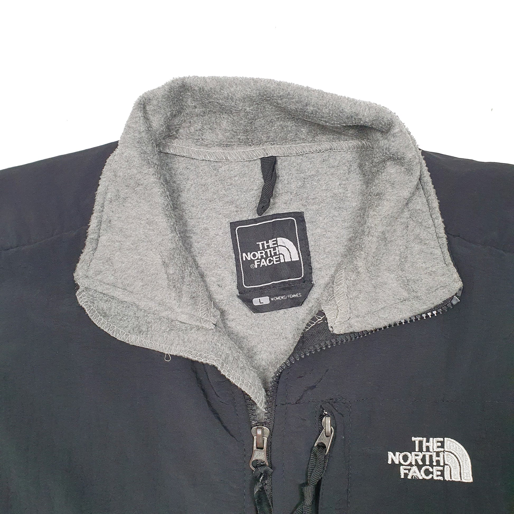 Womens Grey The North Face Denali Full Zip Jumper
