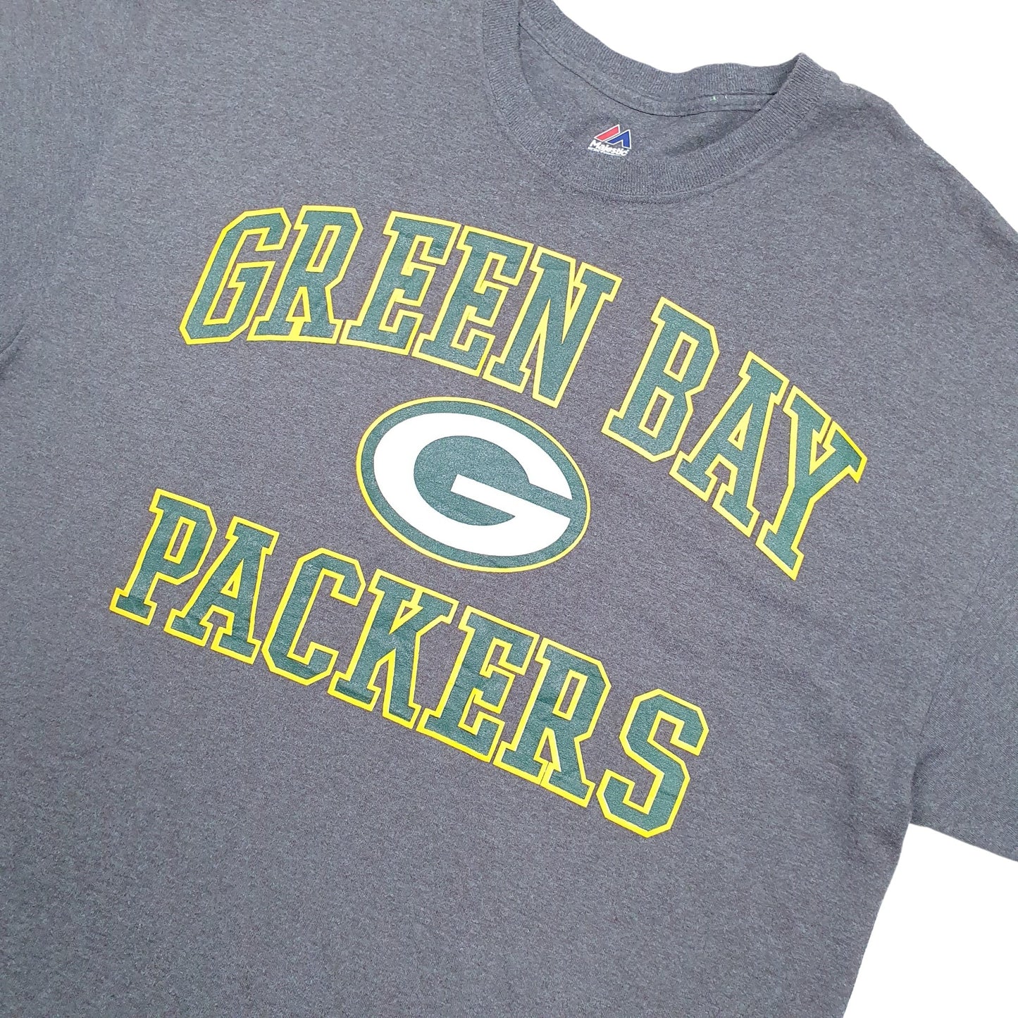 Majestic Short Sleeve T Shirt Grey