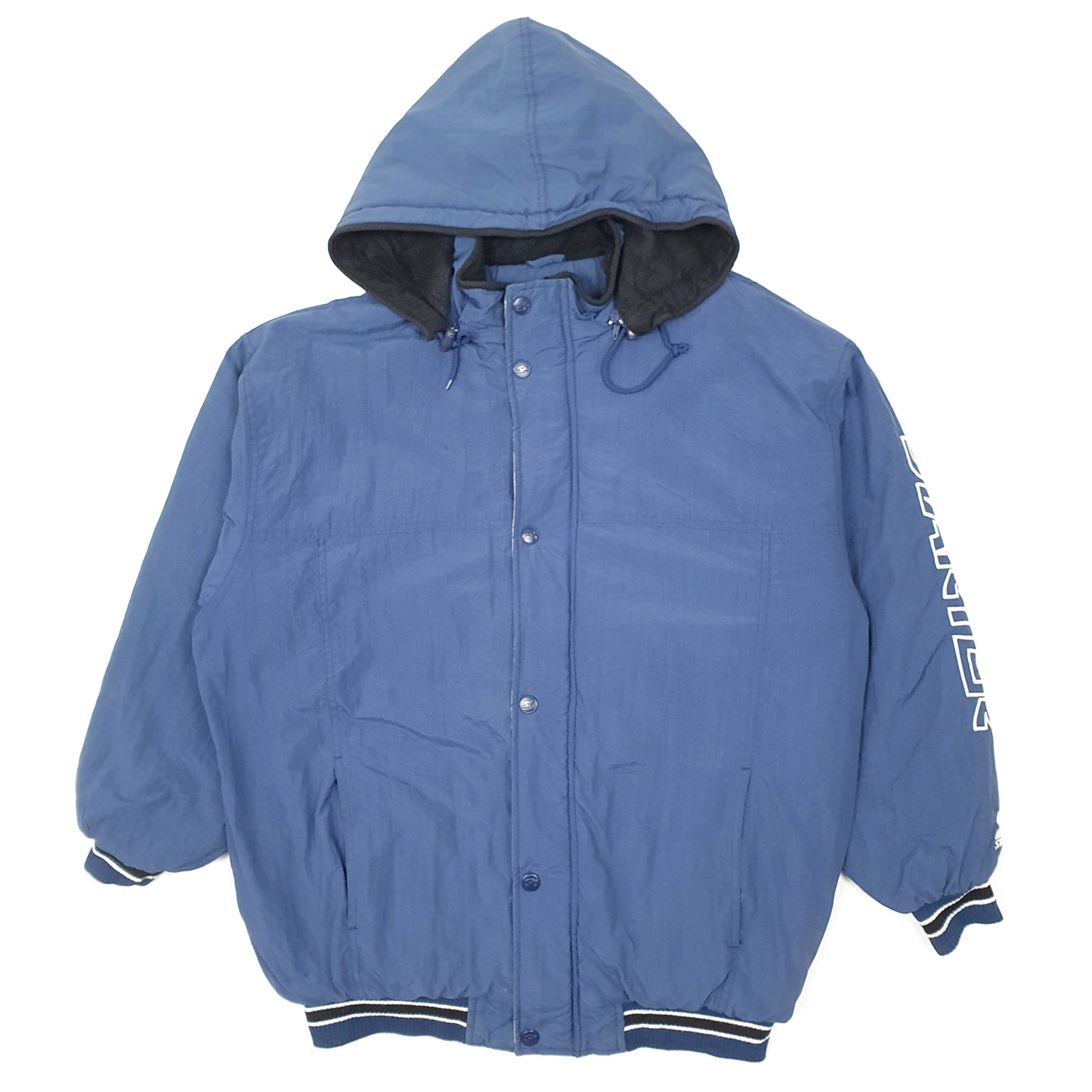 Mens Navy Starter Vintage  Coat