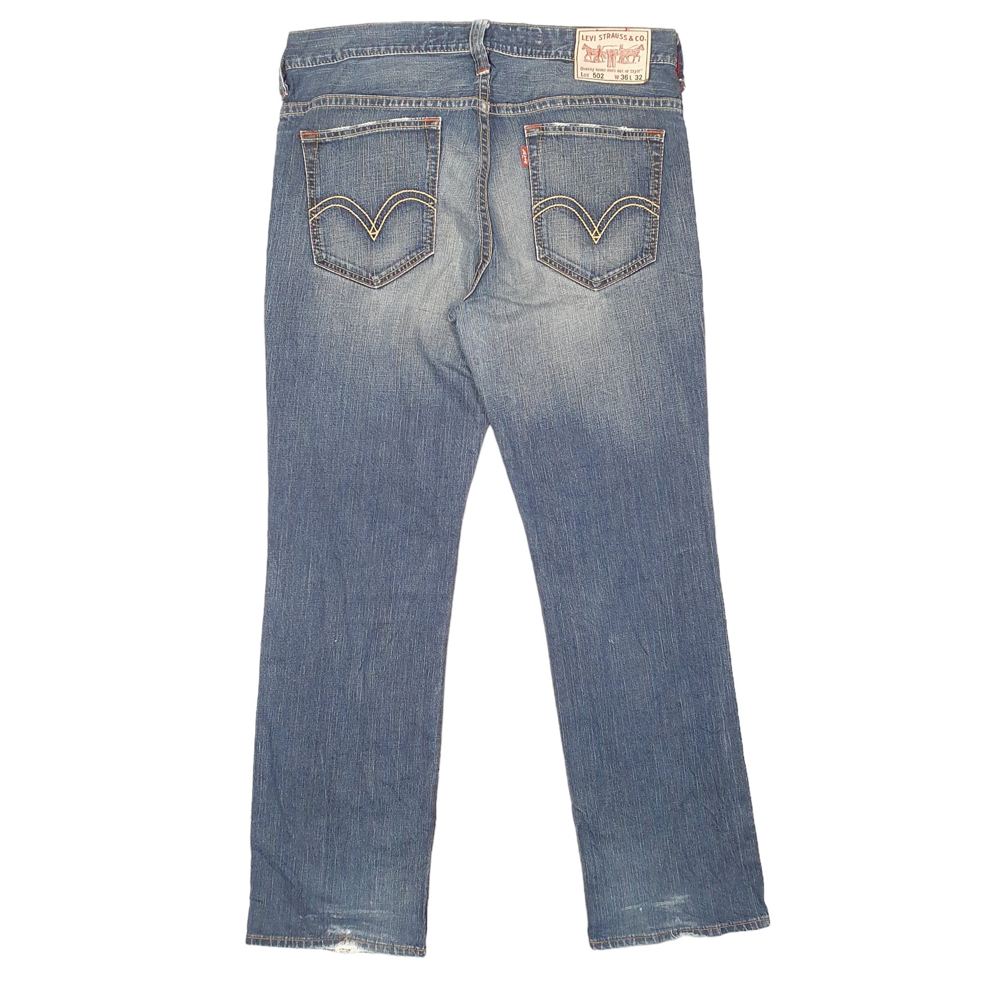 Mens Blue Levis  502 JeansW36 L32