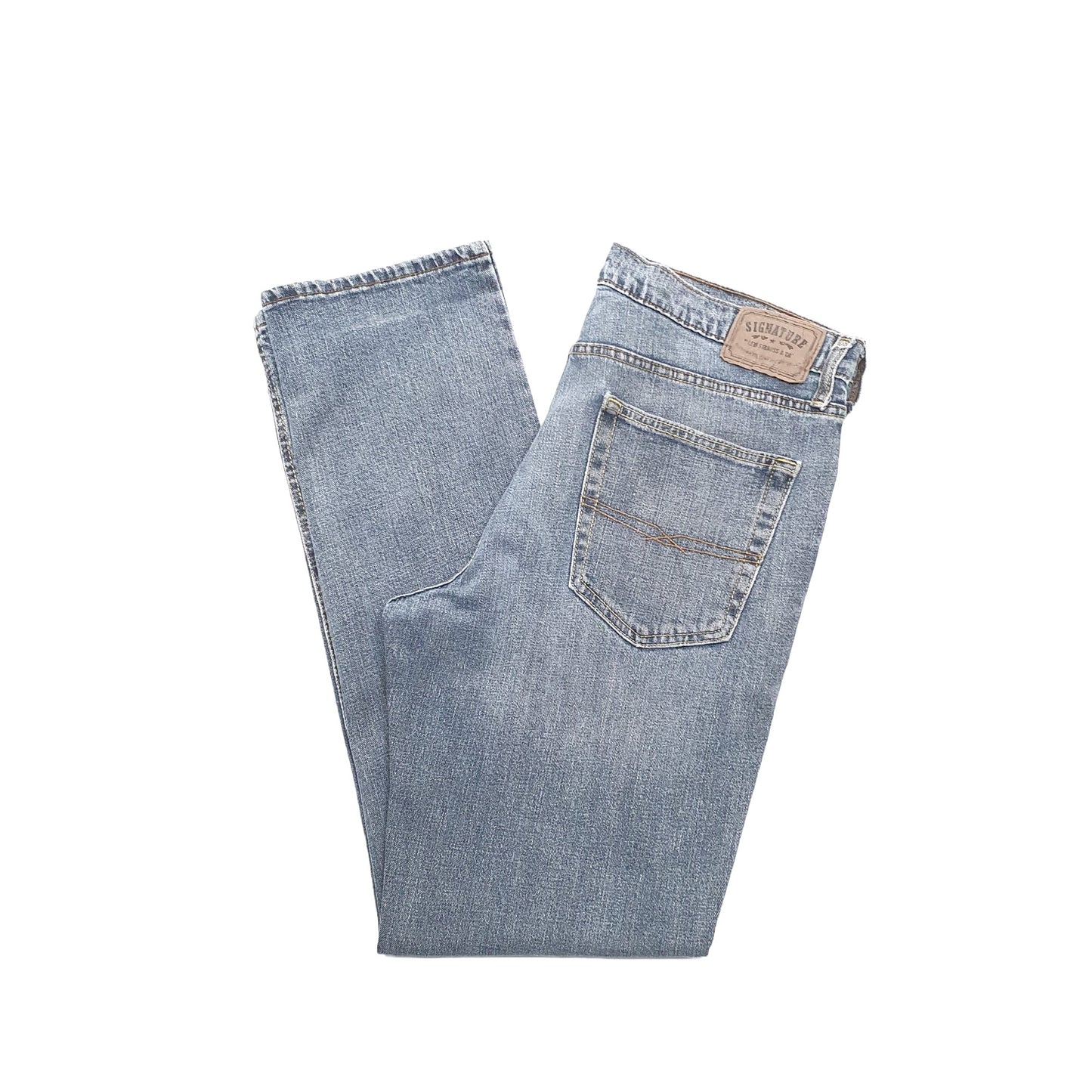 Levis Signature Regular Fit Jeans W36 L34 Blue
