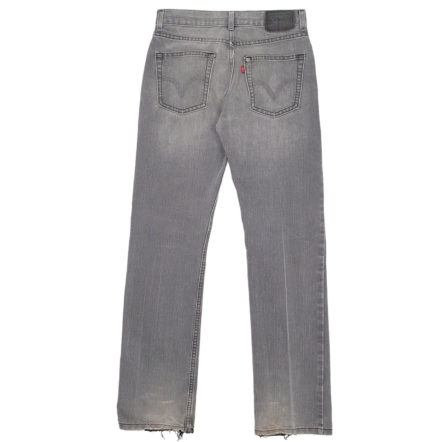 Levis 514 Straight Fit Jeans W27 L29 Grey