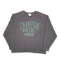 Mens Black Champion Spellout Crewneck Jumper