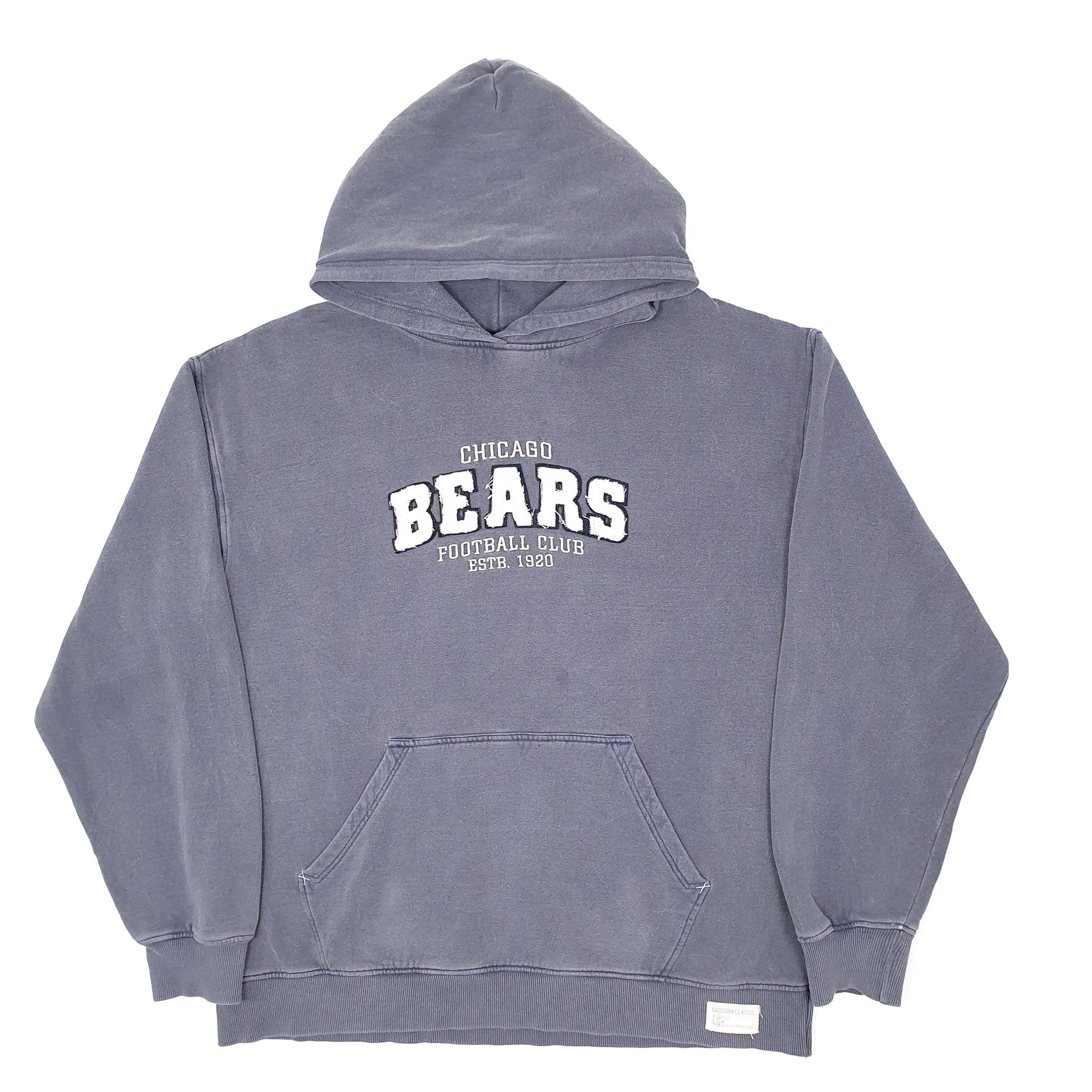 Mens Navy NFL Chicago Bears Gridiron Football Hoodie Jumper