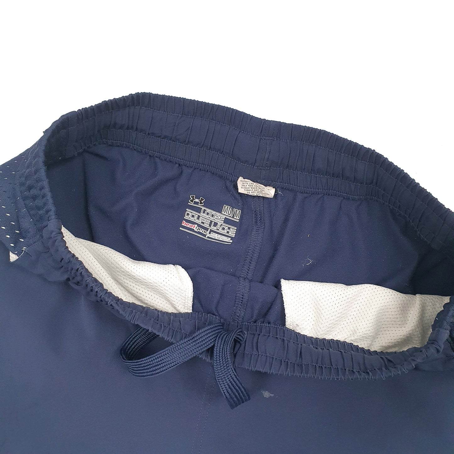 Under Armour Heat Gear Football Navy Sport Shorts W32 Navy