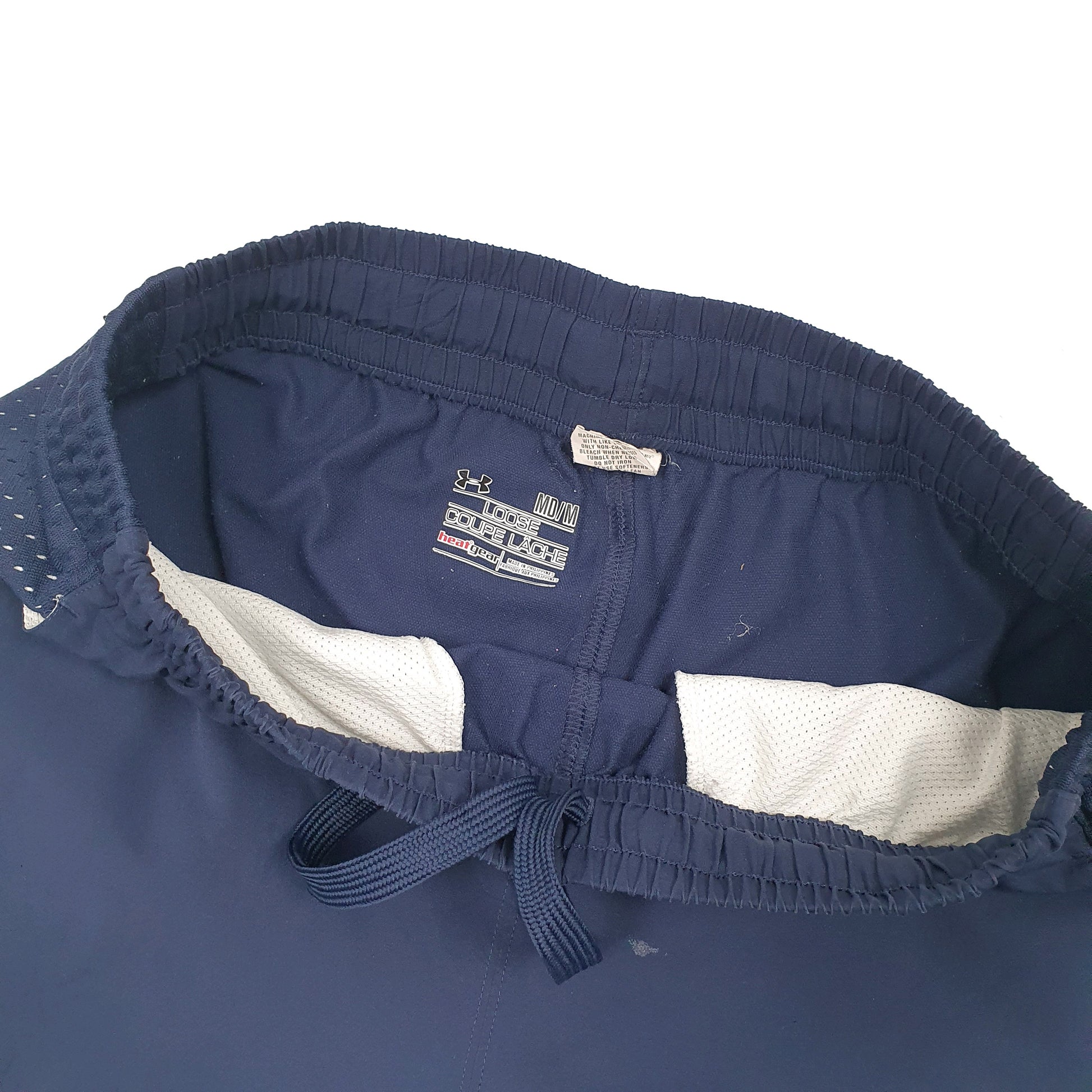 Under Armour Heat Gear Football Navy Sport Shorts W32 Navy