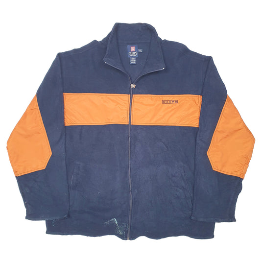 Mens Navy Chaps  Full Zip Jumper