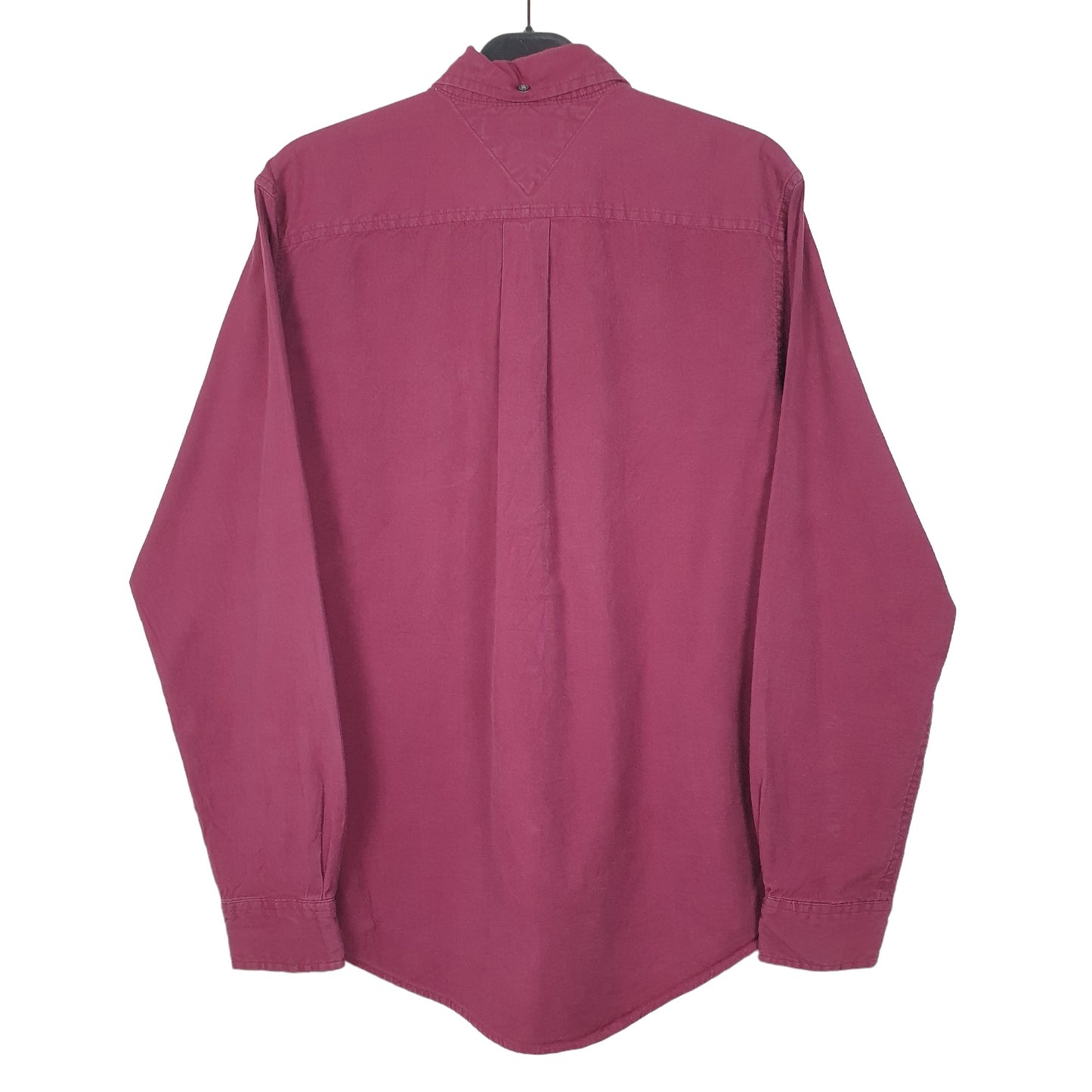 Tommy Hilfiger Long Sleeve Regular Fit Shirt Burgundy