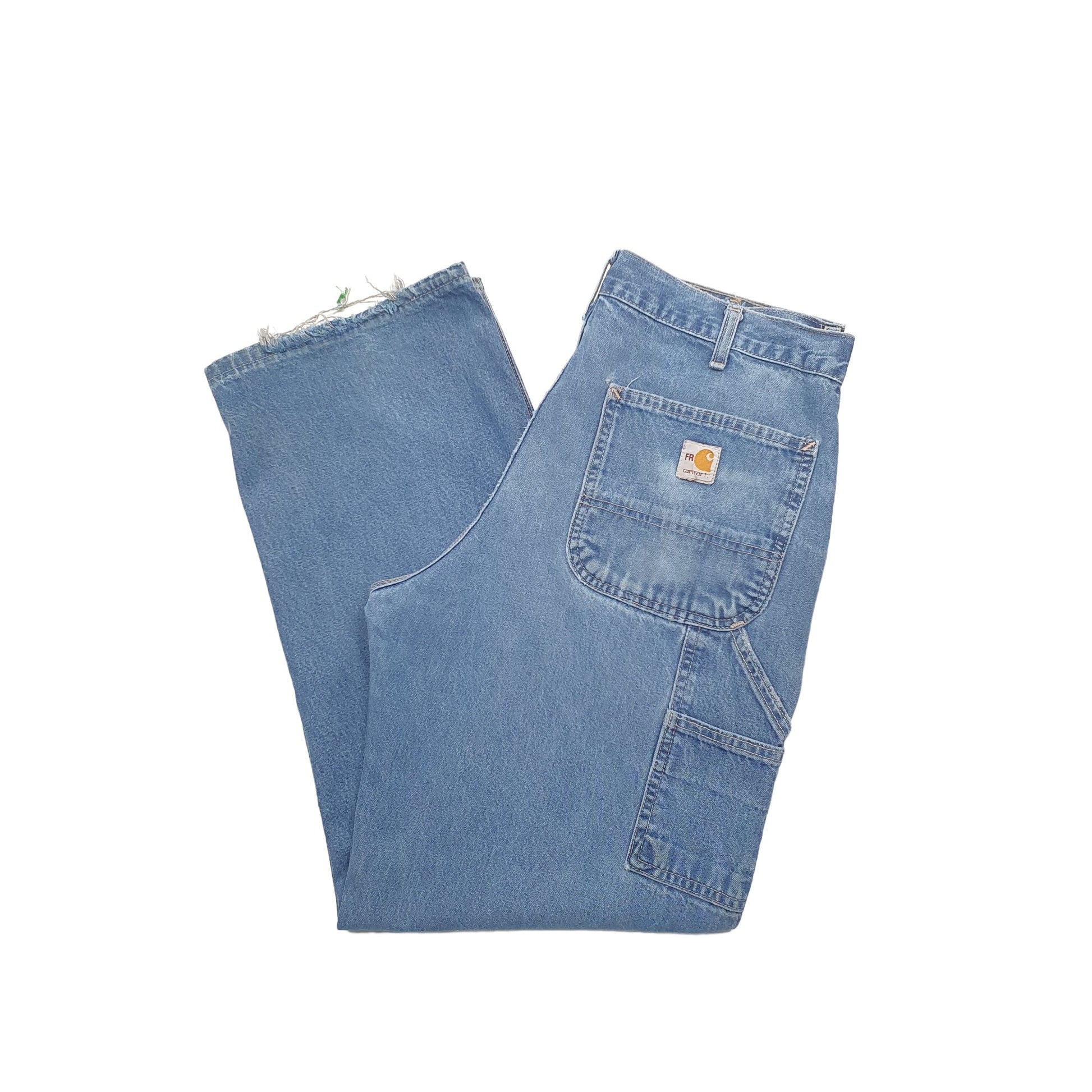 Carhartt Casual Loose Fit Jeans W34 L30 Blue