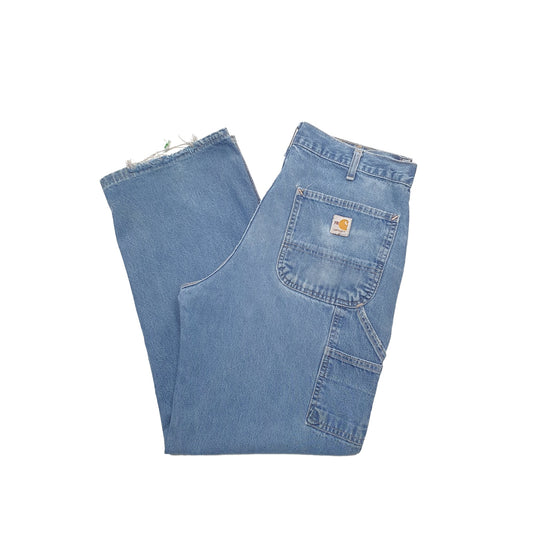 Carhartt Casual Loose Fit Jeans W34 L30 Blue