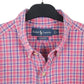 Mens Pink Ralph Lauren  Long Sleeve Shirt