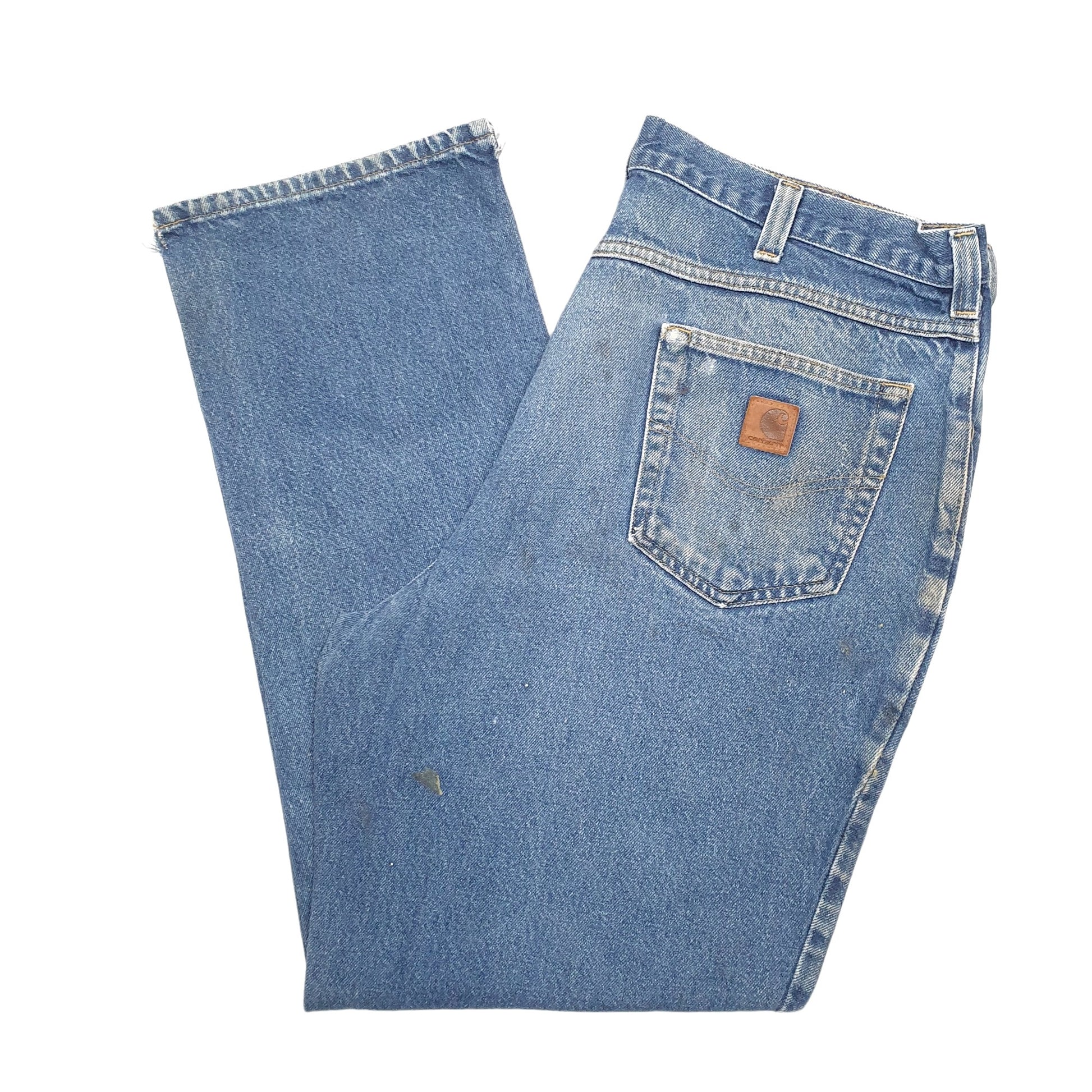 Mens Blue Carhartt  Carpenter JeansW38 L32