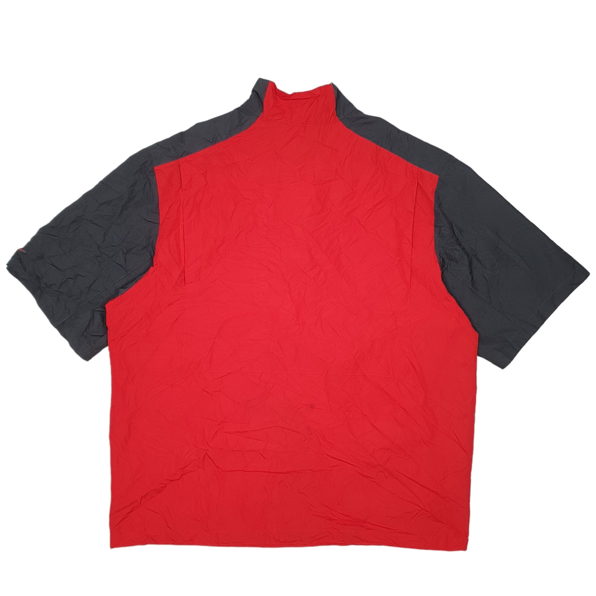 Mens Red Nike Storm Fit UNVL Rebels Nevada Las Vegas Football College Short Sleeve T Shirt